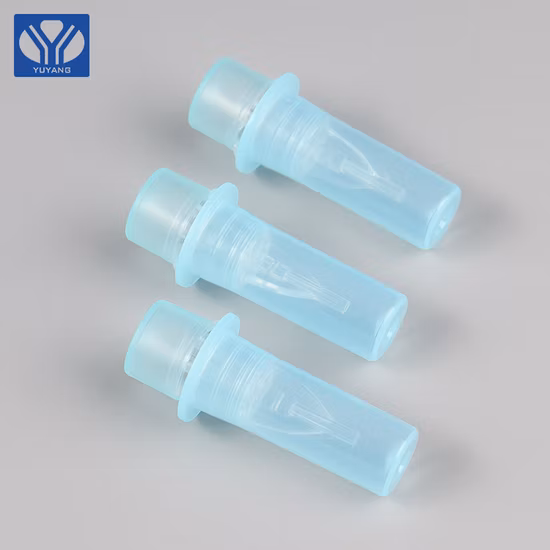 Colector de sangre desechable para recolección de muestras de sangre (1μ L