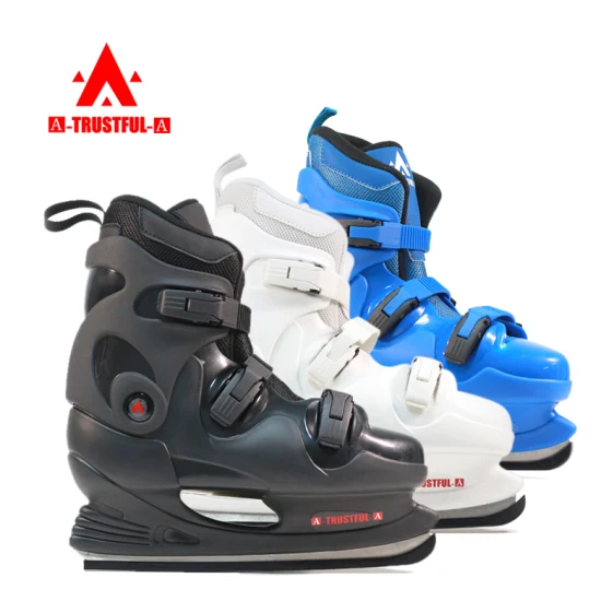 Patines de hockey sobre hielo profesionales de alta calidad para niños y adultos